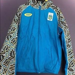 A Rare 2014 Team Ukraine Fleece Lined Winter Olympics Jacket - Слава Україні!